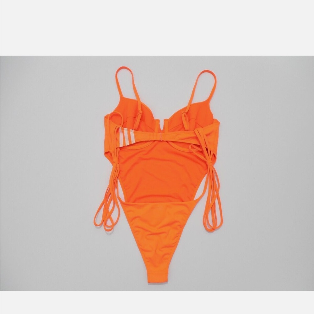Adidas Neon Orange Bikini Bottom